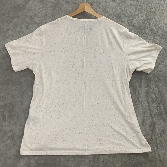 Rag & Bone Shirt Men’s XL Ivory Classic Nep Jersey Crew-Neck Short Sleeve Tee - Picture 8 of 10